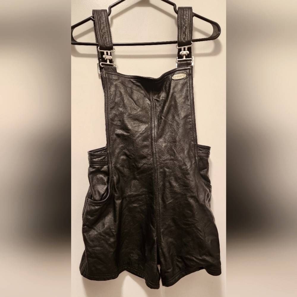 Harley-Davidson Black Leather Jumpsuit